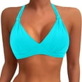 thumbnail image 1 of Afdoent Bikini Tops For Women Plus Size Bikini Top Large Bust Swim Top Full Coverage Swimsuit Top Sport Bra Bathing Suit Tops Only, 1 of 5