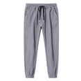 thumbnail image 1 of Afdoent Boys Casual Pants Midweight Thermal Joggers For Big Kids Soft Comfortable Athletic Playwear With Stretch Fit And Adjustable Drawstring For Outdoor Winter 6-7 Years, 1 of 4