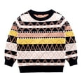 thumbnail image 1 of Afdoent Boys Sweater Cartoon Knit Sweater Winter Warm Long Sleeve Pullover for Kids Clothes 9-10 Years, 1 of 4