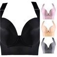 thumbnail image 1 of Afdoent Bras for Women Breathable Wirefree Full Coverage Bra for Lightweight Everyday Comfort with Open Back and Smooth Backing, 1 of 5