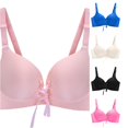 thumbnail image 1 of Afdoent Bras for Women Comfortable Breathable Bra Smooth Lace Pull Converged and Adjustable Bra, 1 of 3