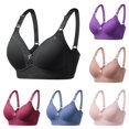 thumbnail image 1 of Afdoent Bras for Women Comfortable Large Sized No Underwire Gathering Large Cup Thin Bra Breathable, 1 of 4