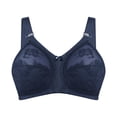 thumbnail image 1 of Afdoent Bras for Women Lace Adjustable Shoulder Strap Large Size Full Coverage Underwire Bra Breathable Lightweight, 1 of 8
