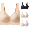 thumbnail image 1 of Afdoent Bras for Women Seamless Soft Support T Shirt Bra for Full Coverage Sagging Comfort Wireless Unlined Pullover Bralette, 1 of 5