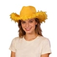 thumbnail image 1 of Afdoent Cowboy Hat For Women With Large Brims And Decorative Trimmings For Parties Concerts Classic, 1 of 5