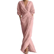 extra long dresses for tall Tiered Cotton Maxi Dress for Tall Women