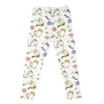 Afdoent Girl Pants Autumn Girls Sports Outerwear Leggings Cute Cartoon