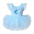 thumbnail image 1 of Afdoent Girls Dresses Elegant Ballet Practice Dress For Girls Bow Tutu Leotard Dance Performance Recital Outfit 5-6 Years, 1 of 9