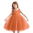 thumbnail image 1 of Afdoent Girls Dresses For Everyday Wear Dress For Girls Children Wedding Dress Flower Girl Dress Piano Performance Skirt 18-24 Months, 1 of 5