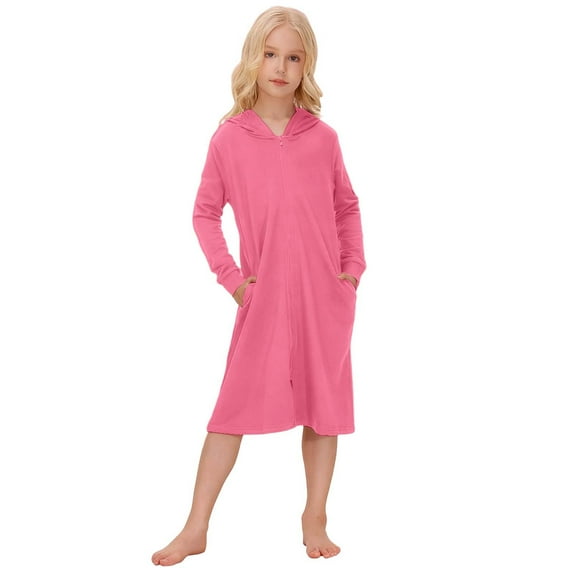 Afdoent Girls Winter Jacket Stylish Distressed Denim Jacket For Girls With Notched Collar Outerwear For Teen Girls And Preteen Casual Coat 13-14 Years