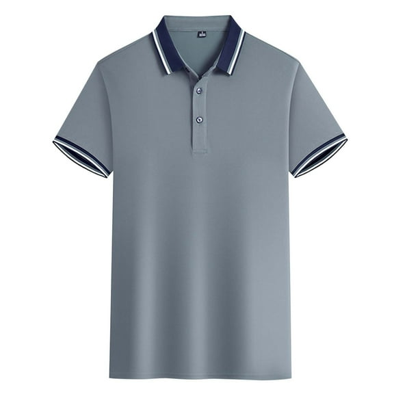 Afdoent Golf Polo Shirts For Men Leisure Fashion Business Short Sleeve Polo Shirt Top Classic Sport Shirts