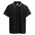 thumbnail image 1 of Afdoent Golf Polo Shirts For Men Summer Leisure Shirt Solid Color Minimalist Short Sleeve Polo Shirt Classic Sport Shirts, 1 of 3