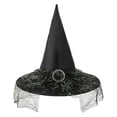 thumbnail image 1 of Afdoent Kids Witch Hat Boys Girls Halloween Witch Hats Accessory For Holiday Halloween Party Novelty Decorative Props Novelty, 1 of 1
