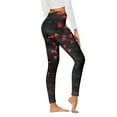 thumbnail image 1 of Afdoent Leggings For Women Casual Pants Valentine Day Heart Printed Sports Leggings Daily Wear Yoga Workout Classic, 1 of 3