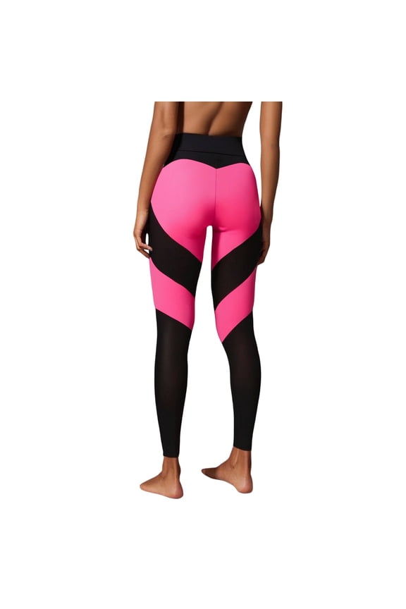 Leggings For Women New Patchwork Peach Leggings High Waist Lift Sports Stretch Leggings Workout Yoga Leggings For Women