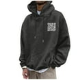 thumbnail image 1 of Afdoent Men's Hooded Sweatshirt Male Graphic Print Long Sleeve Pullover Autumn Winter Sweatshirts Streetwear Basic, 1 of 5