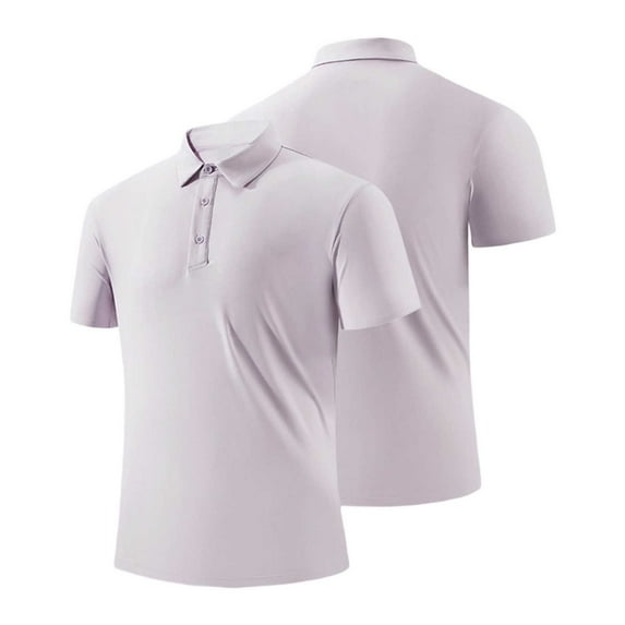 Afdoent Men's Polo Shirts Male Leisure Fashion Business Ice Silk Stretch Mesh Short Sleeve Tops Polo Shirt Casual Bussiness