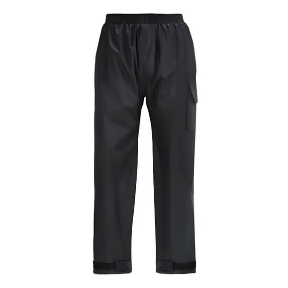 Afdoent Men's Rain Pants Mens Breathable Bottoms Lightweight Hiking Pants Neutral Adult Outdoor Hiking Pants Work Pants Functional Double Side Pockets Classic