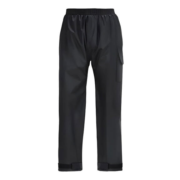 Afdoent Men's Rain Pants Mens Breathable Bottoms Lightweight Hiking Pants Neutral Adult Outdoor Hiking Pants Work Pants Functional Double Side Pockets Leisure