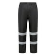 thumbnail image 1 of Afdoent Men's Rain Pants Reflective Rain Pants Traffic Fluorescent Green Patrol Rain And Pants Classic, 1 of 2