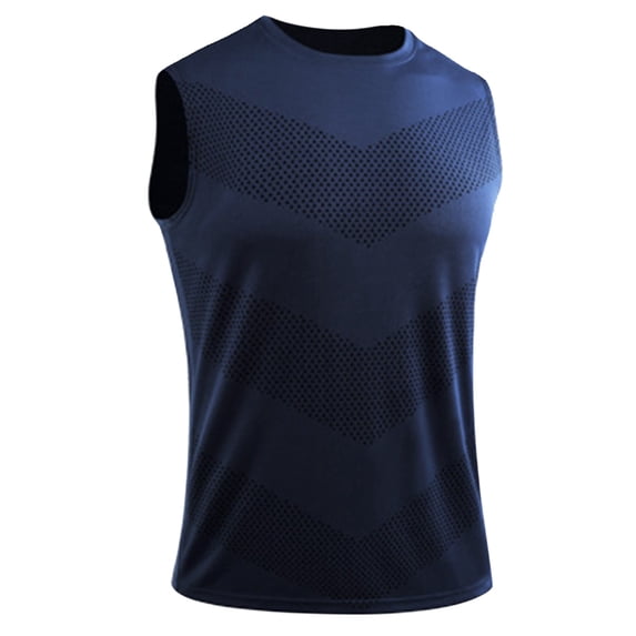 Afdoent Men's Tank Top Male Sports Yoga Vest Solid Color Sleeveless Vest Fitness Wear Casual Streetwear