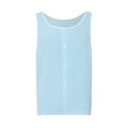 thumbnail image 1 of Afdoent Men's Tank Top Summer Men's Solid Color Beach Tank Top With False Buttons Comfortable, 1 of 5