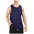 thumbnail image 1 of Afdoent Mens Casual Tank Tops Male Summer Breathable Thin Strap Solid Color Sports Loose Vest Streetwear, 1 of 4