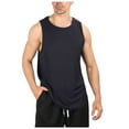 thumbnail image 1 of Afdoent Mens Casual Tank Tops Male Summer Breathable Thin Strap Solid Color Sports Loose Vest Streetwear, 1 of 4