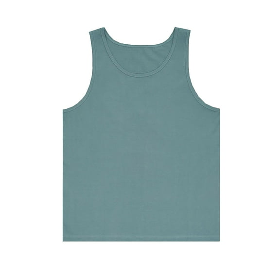 Afdoent Mens Casual Tank Tops Men's Heavy Solid Color Comfortable Vest Casual Vacation Loose Men's Women'S Vest Men's Top Classic