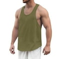 thumbnail image 1 of Afdoent Mens Casual Tank Tops Men's Sleeveless Muscle Shirt Fitness Gym Training Sports Vest Men Bodybuilding Loose T Shirt Streetwear, 1 of 4