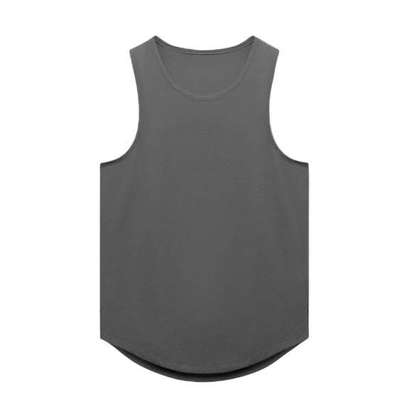 Afdoent Mens Casual Tank Tops Men's Solid Color Sports Fitness Training Basketball Vest Classic