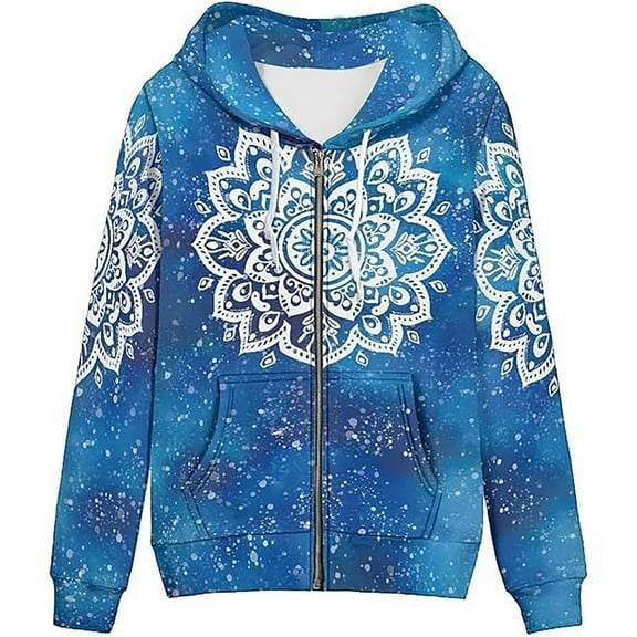 Afdoent Mens Hoodies Pullover Men's Spring And Autumn Long Sleeve Hoodie Men's Casual Unique Outdoor Hoodie Starry Sky Printed Hoodie Fall Outwear