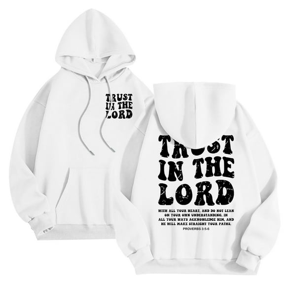 Afdoent Mens Hoodies Pullover Mens Fashion Casual Letter Part Print Hooded Pullover Long Sleeve Tops Comfortable