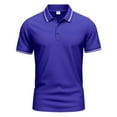 thumbnail image 1 of Afdoent Mens Shirts Male Short Sleeve Solid Color Shirt Male Casual Polo Shirts Classic Mens Shirts, 1 of 9