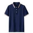 thumbnail image 1 of Afdoent Mens Shirts Male Summer Trend Fashion Casual Breathable Business Short Sleeve Shirt Mens Shirts, 1 of 3
