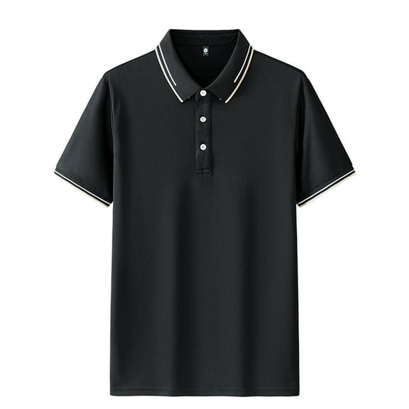 Afdoent Mens Shirts Summer Male Summer Trend Business Casual Breathable Short Sleeve Lapel Top Mens Shirts