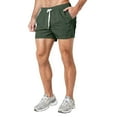 thumbnail image 1 of Afdoent Mens Shorts Sports Summer Casual Men's Elastic Waist Drawstring Running Gym Exercise Shorts Lightweight, 1 of 5