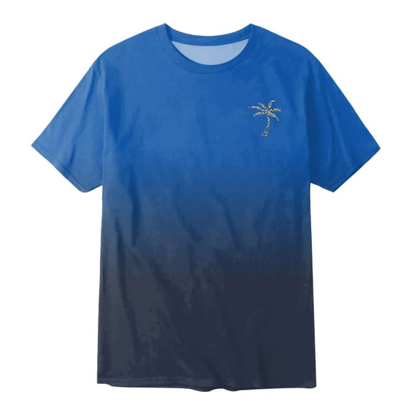 Afdoent Mens T-Shirt Male Printing Popular Casual Loose Crew Neck Short Sleeve T Shirt Comfort Tee Shirts