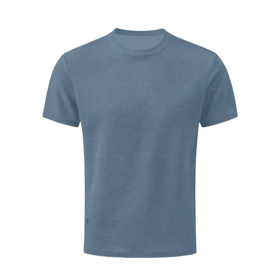 Afdoent Mens T Shirts Breathable Mesh Knit T Shirt For Everyday Comfort Lightweight Ice Silk Short Sleeve Tee For Summer And Wear Lightweight Summer Tops