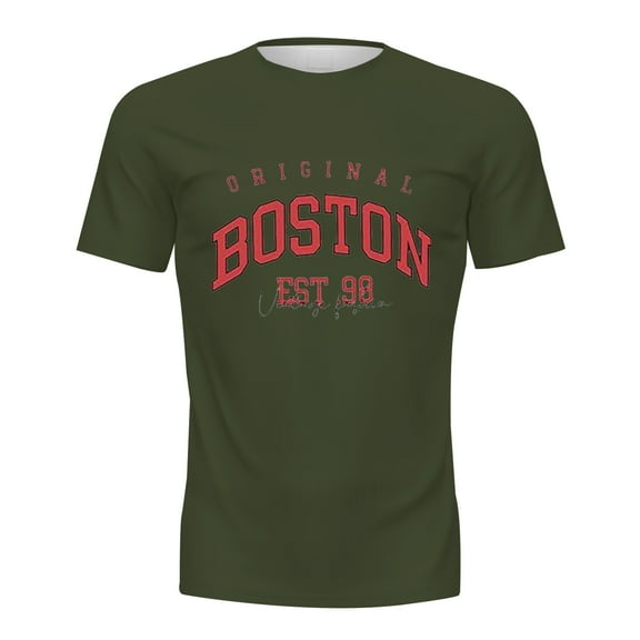 Afdoent Mens T Shirts Male Summer Graphic T Shirt Short Sleeve Casual Loose Crew Neck Top Comfort Tee Shirts