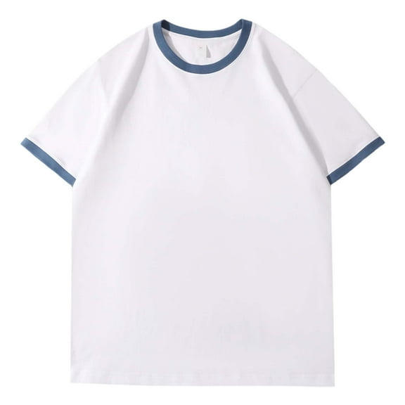 Afdoent Mens T Shirts Male T Shirts Short Sleeve Shirt Crew Neck Basic Tshirt Streetwear