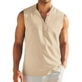 thumbnail image 1 of Afdoent Mens Tank Tops Male Summer Sleeveless Beach Shirts For Tank Shirts Casual Tank Top Breathable, 1 of 4