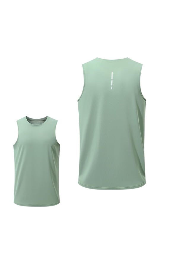 Mens Tank Tops Men's Muscle T Shirt Undershirts Plain Sleeveless Gym Fitness Shirt Mesh Sports Undershirts Running Shirt Breathable