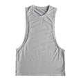 thumbnail image 1 of Afdoent Mens Tank Tops Men's Sleeveless Solid Vest Tops Casual Popularity Side Wide Fork Fitness Sports Garment Mens Loose Vest Fashion, 1 of 3
