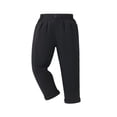 thumbnail image 1 of Afdoent Pants For Kids Boys Solid Button Casual Dress Pants With Pockets Style Trousers For Kids And Toddlers 4-5 Years, 1 of 9