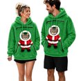 thumbnail image 1 of Afdoent Pet Carrier Hoodie Women Men Christmas Sweatshirt with Front Pocket Carry Pouch for Small Dogs and Cats Funny Holiday Graphic Hooded Sweatshirt, 1 of 5
