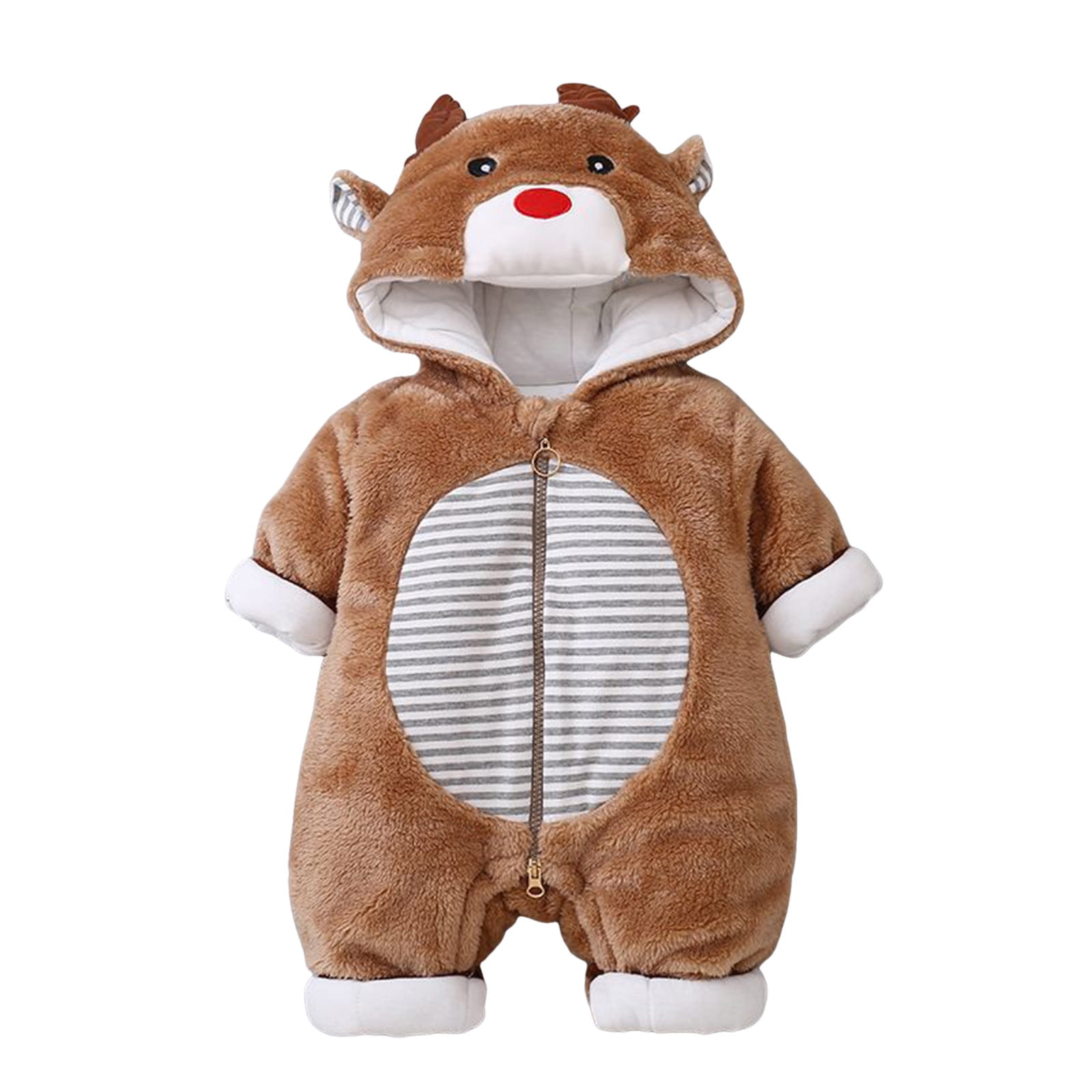 Afdoent Rompers For Boys Christmas Baby Clothes Newborn Boy Thick