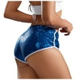 thumbnail image 1 of Afdoent Shorts For Women Sequin Micro Shorts For Women Sparkly Concert Outfits Mini Low Rise 2026 Beach Vacation Shorts, 1 of 8