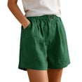 thumbnail image 1 of Afdoent Shorts For Women High Waisted Loose Fit Casual Shorts Straight Leg Summer Wide Leg Comfortable Trousers With Pockets For Outdoor Travel 2026 Beach Vacation Shorts, 1 of 4