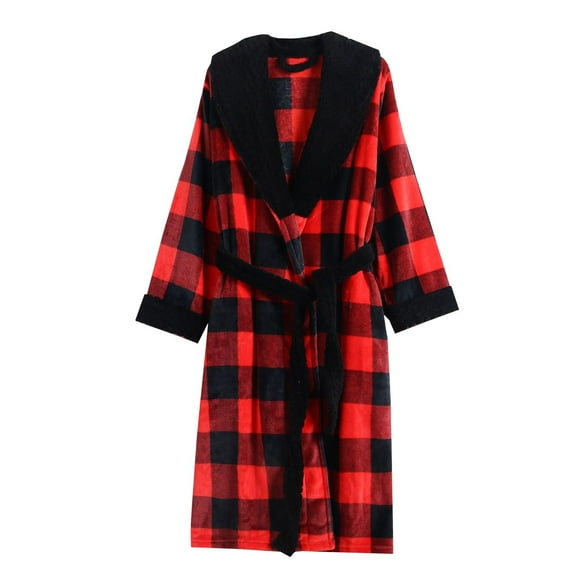 Afdoent Soft Womens Robe Robe Hooded Mens Bathrobe Big And Tall Bath Robe For Men And Women Comfortable